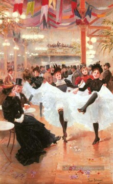  parisienne tableau - Jeune Le Café De Parisienne Jean Béraud